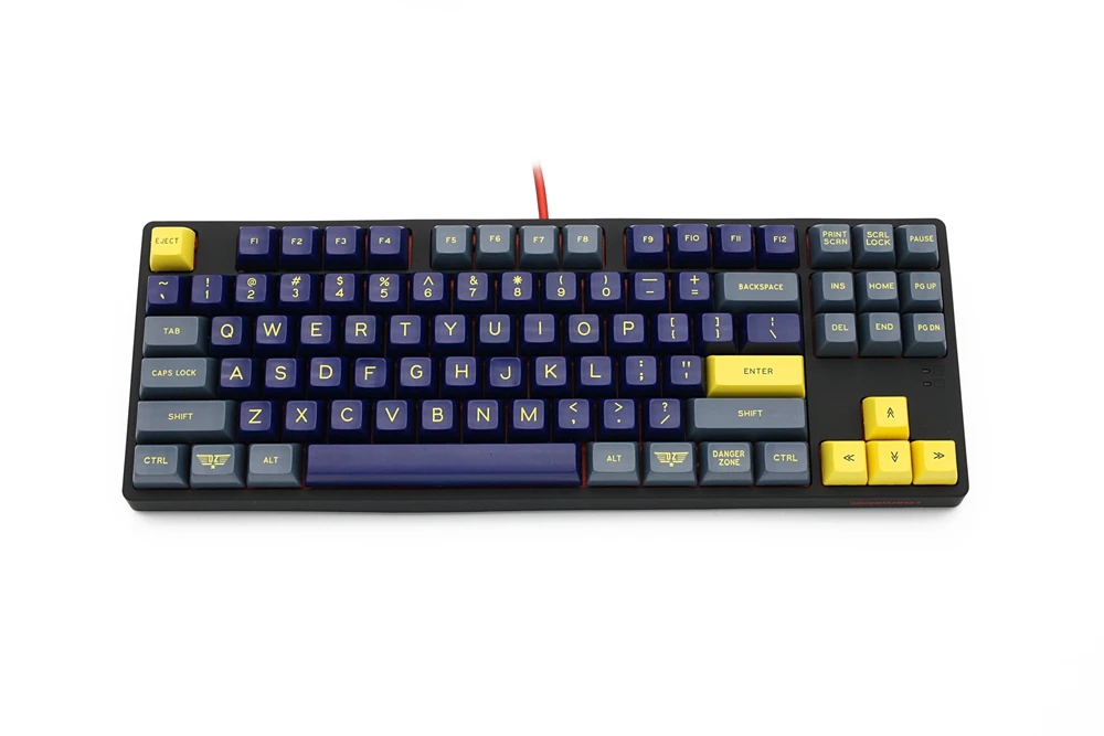 DM87 87 ключ пользовательские механическая клавиатура комплект 80% 87 PCB чехол стабилизатор поддержка световые эффекты полный анти ореолы