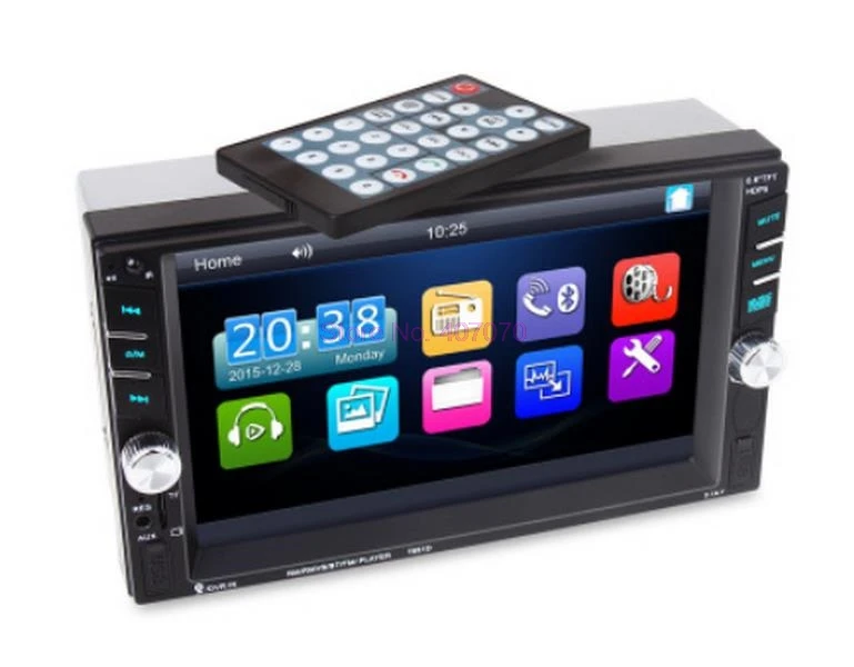 Автомагнитола 7651D 2 Din MP5 MP4-плеер с сенсорным экраном FM-радио стерео Bluetooth USB порта 10