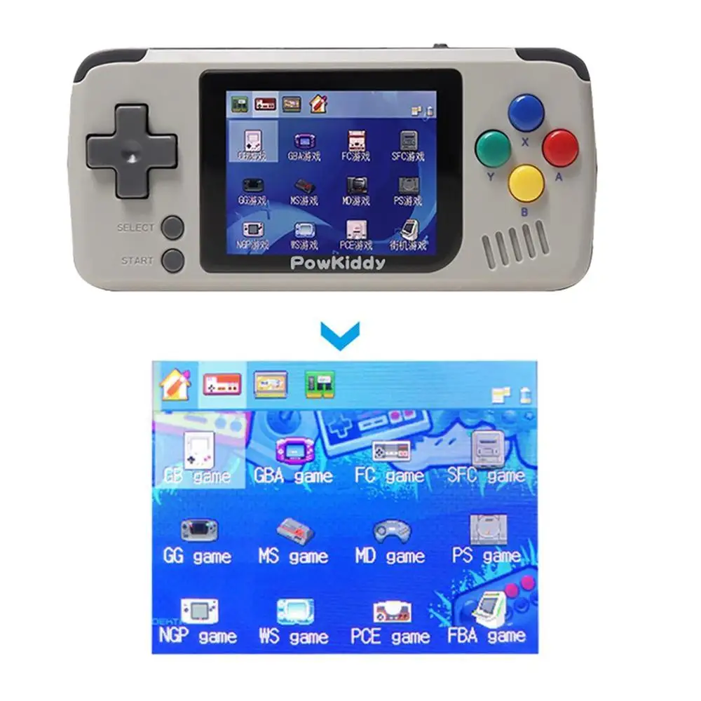 Новая Ретро портативная игровая консоль 64-разрядная машина с открытым исходным