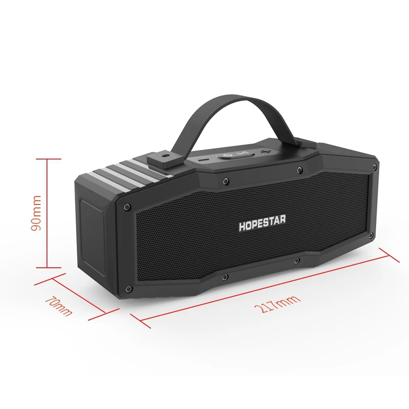 HOPESTAR A9SE 6 Вт Bluetooth 5 0 динамик с ручкой водонепроницаемый IPX5 сабвуфер Портативный