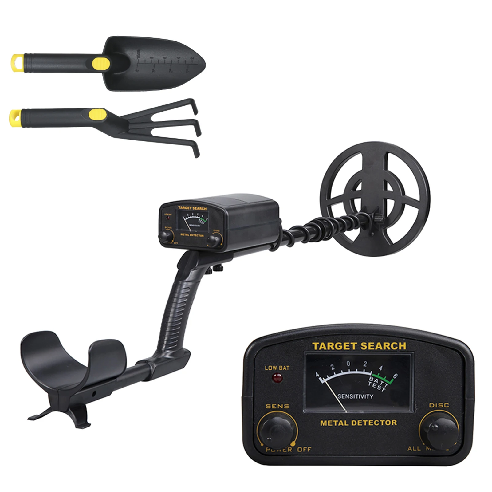 Металлоискатель высокоточный водонепроницаемый металлодетектор с регулируемым