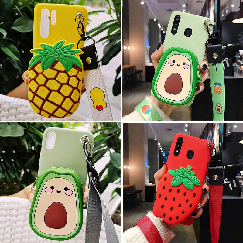 

3D Wallet Cartoon Phone Case For Huawei Honor V30 20 30 Pro V20 V10 10 9 Lite Cover for honor 30S 9X 8X Max 9A 8A 8C 8S 20i 10i