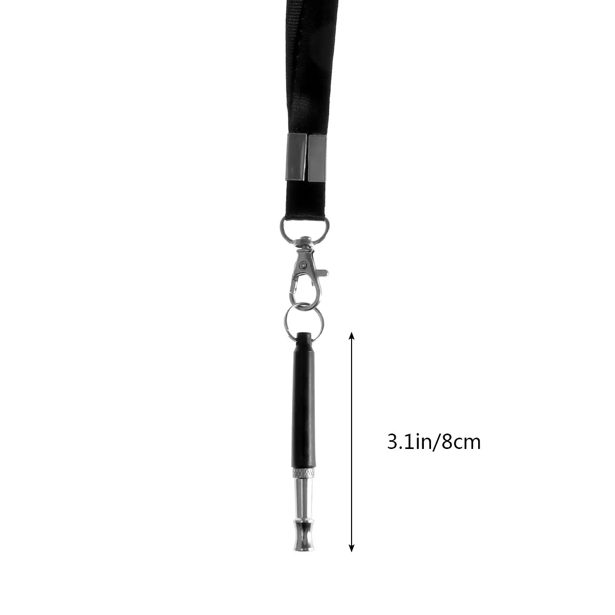 Свисток для Собак прочный Бесшумный ультразвуковой с ремешком Отпугиватель
