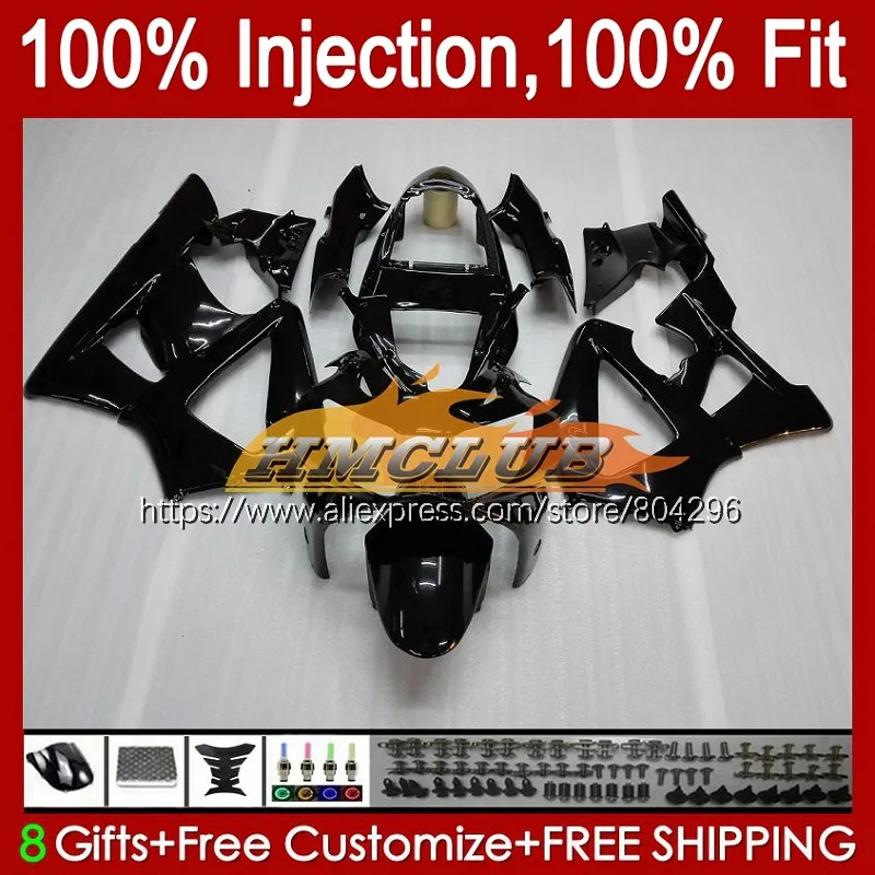 

Инъекция OEM для HONDA глянцевый черный CBR929RR CBR 929RR 929 900 RR CC 11No.2 CBR900 CBR929 RR 00 01 CBR900RR 2000 2001 обтекатели