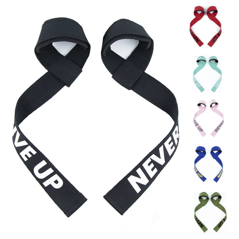 Gym Lifting Straps Deadlift Fitness Gloves Weight Lifting Belt Anti-slip Hand Grips Wrist Straps Support Powerlifting Training