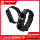 Оригинальный Смарт-браслет Xiaomi Mi Band 5 1:1 большой AMOLED экран пульсометр фитнес-трекер Bluetooth 5,0 спортивный водонепроницаемый браслет 5