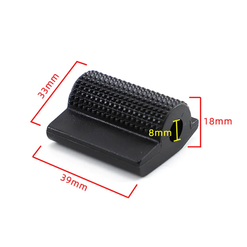 

1 Pcs Universal Shift Pedaal Rubber Cover Protector Foot Peg Teen Gel Motorfiets Accessoires