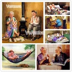 5D алмазная живопись сделай сам, старая жизнь, полная Алмазная вышивка, квадратная, круглая, стразы, вышивка крестиком, мозаика, домашний декор