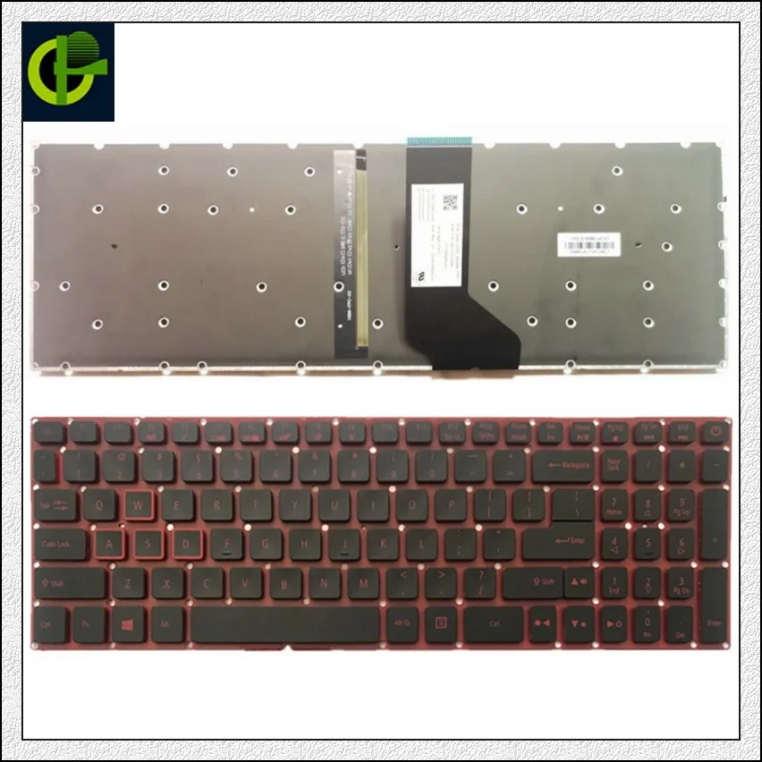 

Original backlit English Keyboard for Acer Nitro 5 AN515 AN515-51 AN515-52 AN515-53 AN515-41 AN515-42 AN515-31 N16C7 n17c1 US