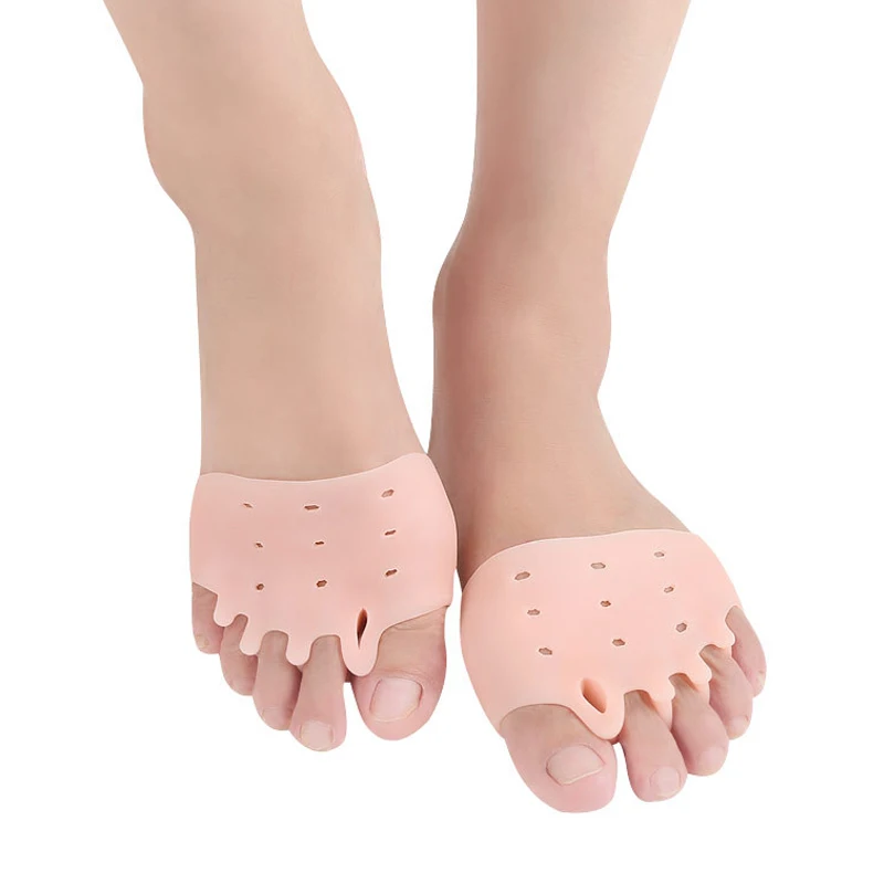 1 пара Силиконовая накладка на стопу многоразовые боли в спине из дышащего