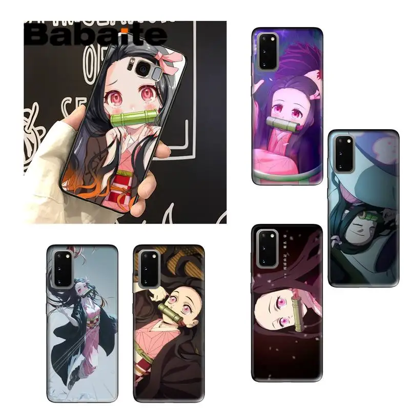 

Babaite Kamado Nezuko Kimetsu No Yaiba Soft Phone Case Capa for samsung a30 A30S A40 A70 A21 A21S a51 a50 a71 a11 a91