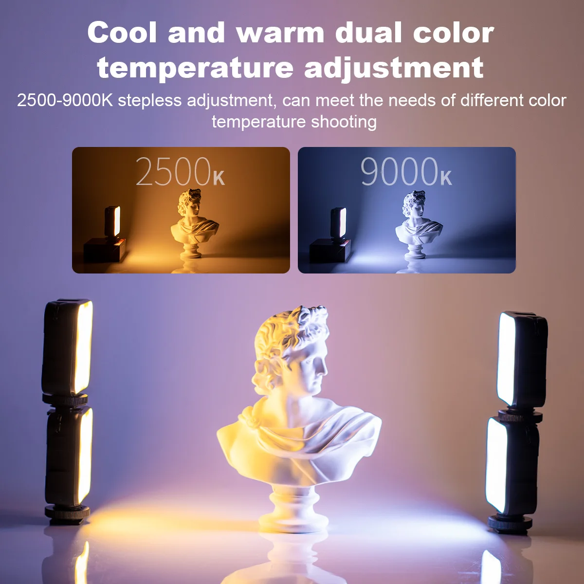 Портативная светодиодная RGB-лампа для видеосъемки С закатом | Электроника