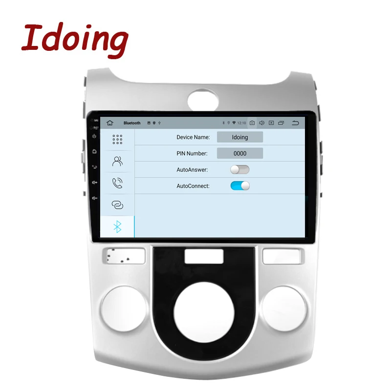 

Idoing 9"Android Car Radio Player For KIA Cerato 2 2008-2013 PX6 GPS Navigation Carplay Auto Head Unit Bluetooth 5.0 1280*720