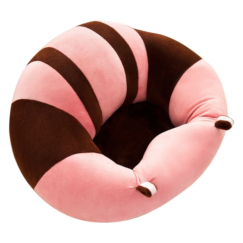 

Baby Kids Support Seat Soft Plush Sit Up Cushion Learning To Sit Toy Sofa Chair