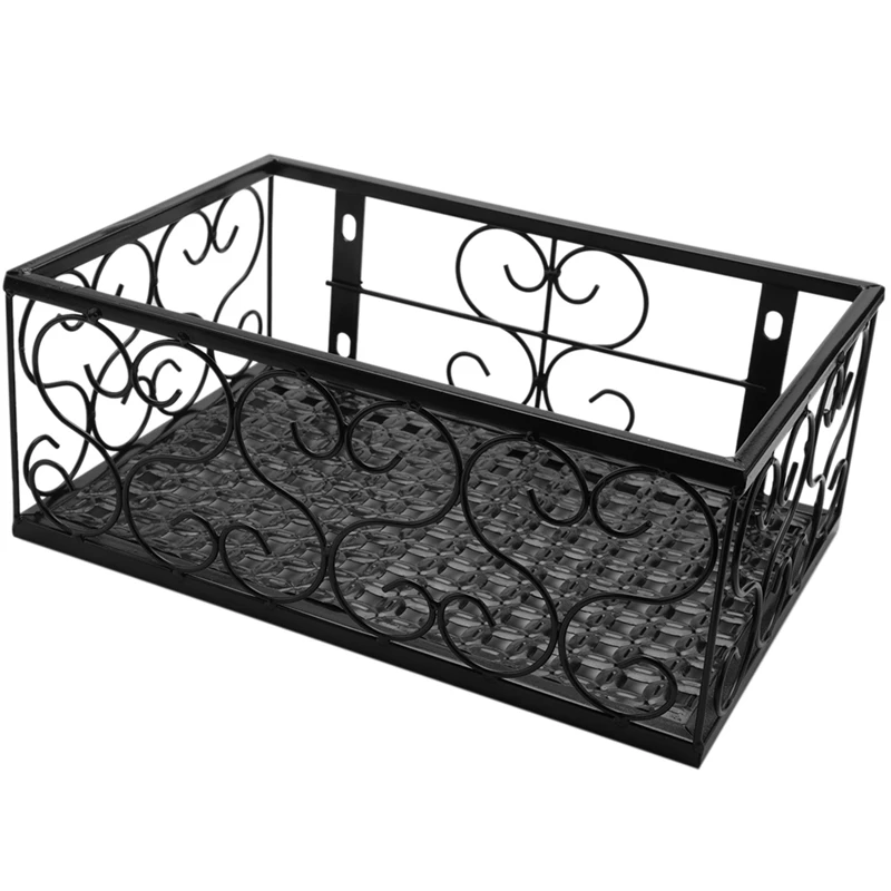 

Wrought Iron Hanging Basket Creative Wall Decorations Indoor Pendant Kitchen Living Room