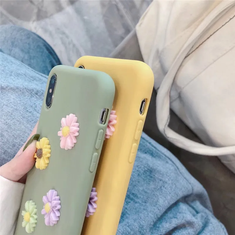 Чехол Lovebay для телефона с 3D рельефным узором iPhone XS Max XR X 8 7 6 6S Plus мягкий силиконовый