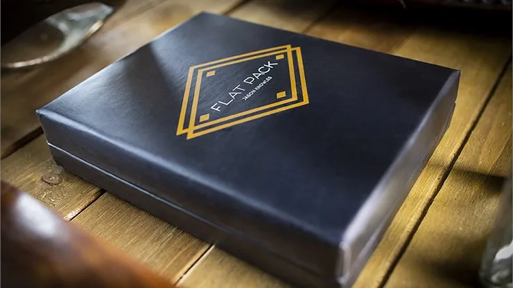 Плоский пакет от Jason Knowles (мерцание и обучение) иллюзии Волшебная Веселая карта Magia