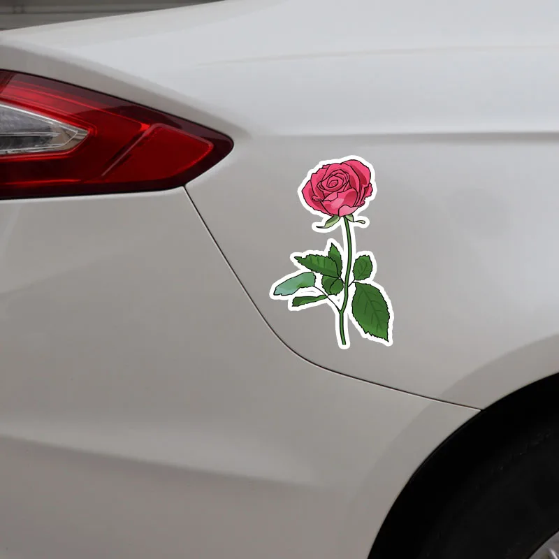 Автомобильные наклейки с цветами Aliauto Красивые розы декоративные аксессуары