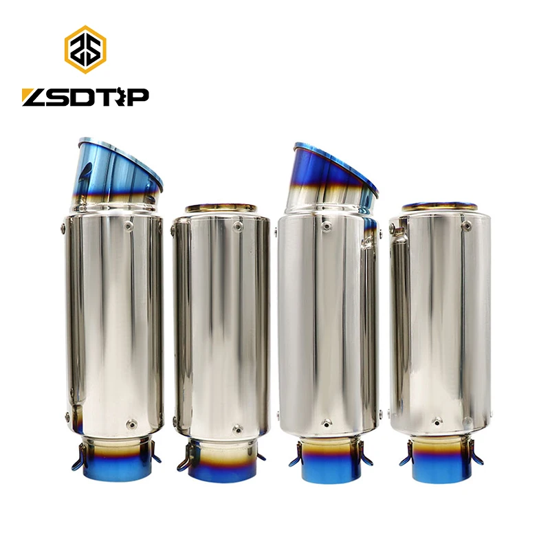 Выхлопной глушитель ZSDTRP 51 мм/60 мм для мотоцикла SC выхлопная труба project R6 GSXR1000 R25 MT07