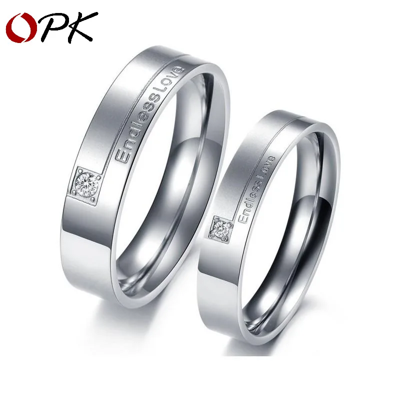 

Korean version of jewelry, titanium steel couple ring, fashion ring, ring