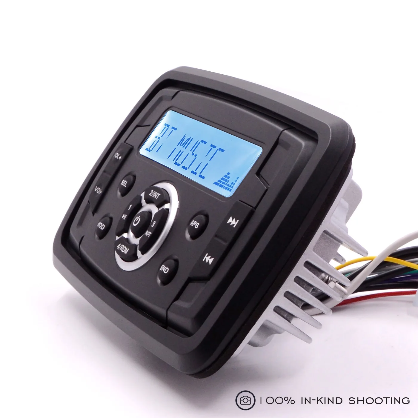 Guzare Водонепроницаемый Bluetooth морской радио медиа стерео приемник Лодка ATV UTV автомобильный мотоцикл MP3 плеер+ антенна fm