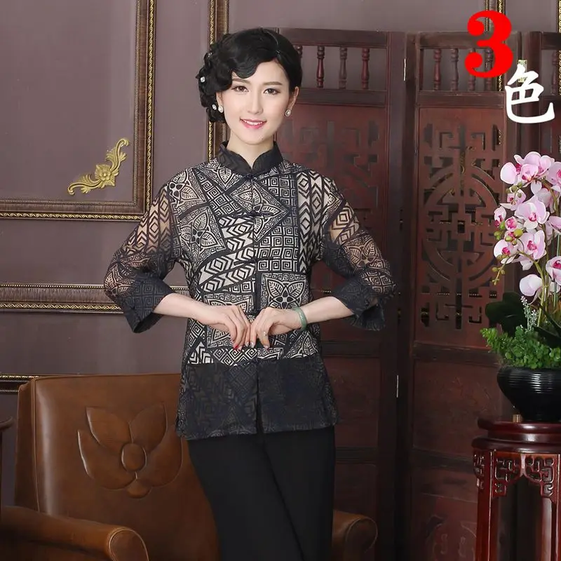 Темно синий пикантные прозрачные сандалии для среднего возраста Женские мать