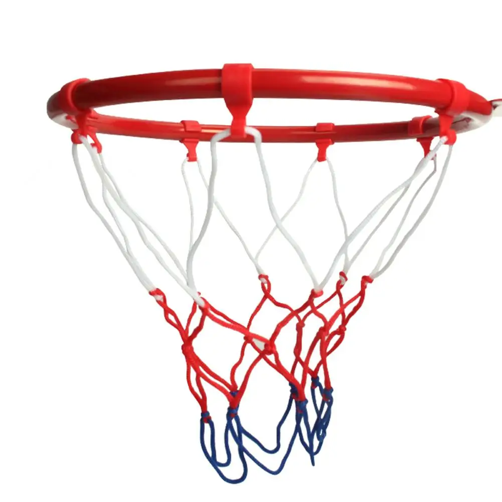 25/32CM Indoor Outdoor Metal Basketball Frame Wall-mounted Kids Goal Hoop Set Ring Equipped With Net Screw | Спорт и развлечения