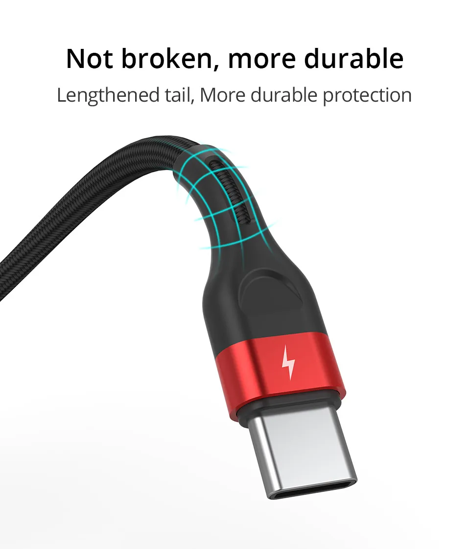 PZOZ 3 в 1 USB кабель для iphone Xiaomi Sunung Micro usb type C кабель для зарядного устройства type-c кабель для быстрой зарядки кабель для зарядного устройства