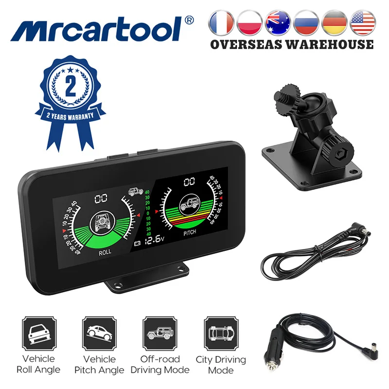 Автомобильный компас MRCARTOOL M50 наклонный угловой транспортир Инклинометр HUD