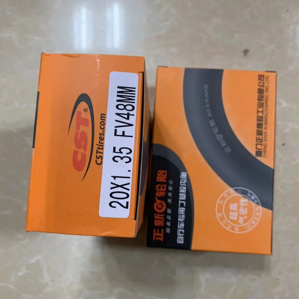 2pcs 406 presta 48mm 2 шт. CST 2" x 1 1/8 20 451 406 20" x1.35 1,0 трубы Presta F/V 48 мм 60 мм трубка для 451 406 JAVA Minivelo BMX Запчасти для складного велосипеда - Цвет: 2pcs 406 presta 48mm