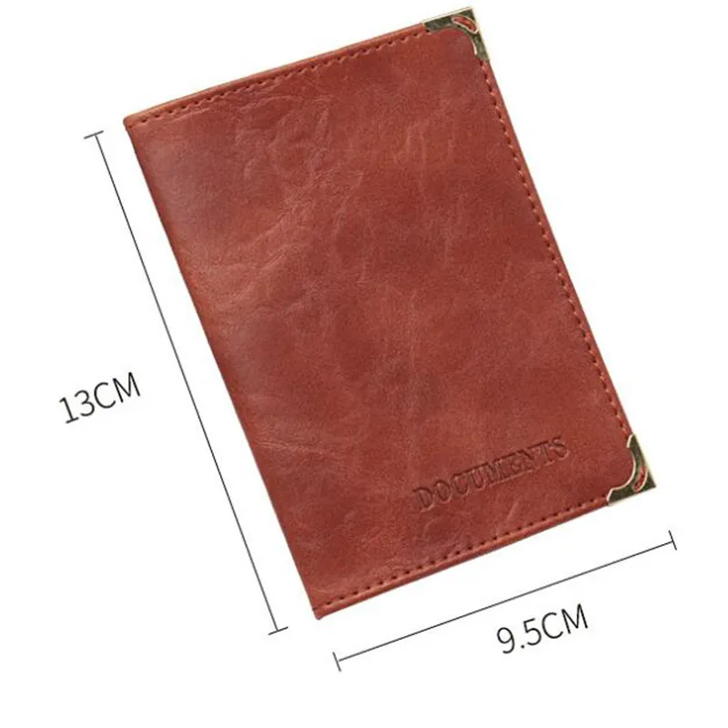 Vintage Auto Driver License Cover Unisex Formal Bag PU Leather Solid For Car Driving Documents Card Credit Holder Case | Багаж и сумки