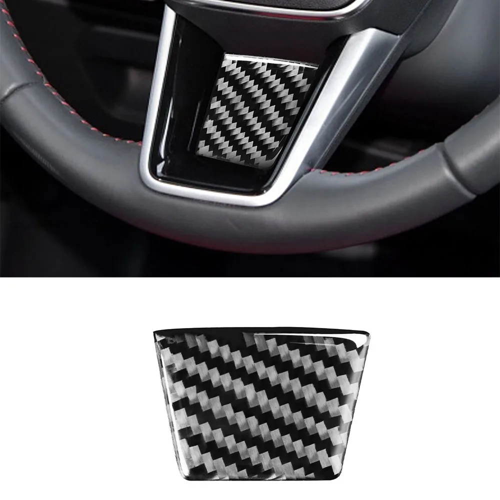 

Декоративная наклейка на руль для Audi A6 LA7 2019, наклейка для отделки салона автомобиля, аксессуары из углеродного волокна