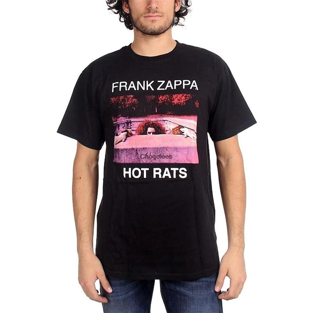 Фрэнка Заппа Горячие крысы рубашка винтажная для мужчин забавная футболка |