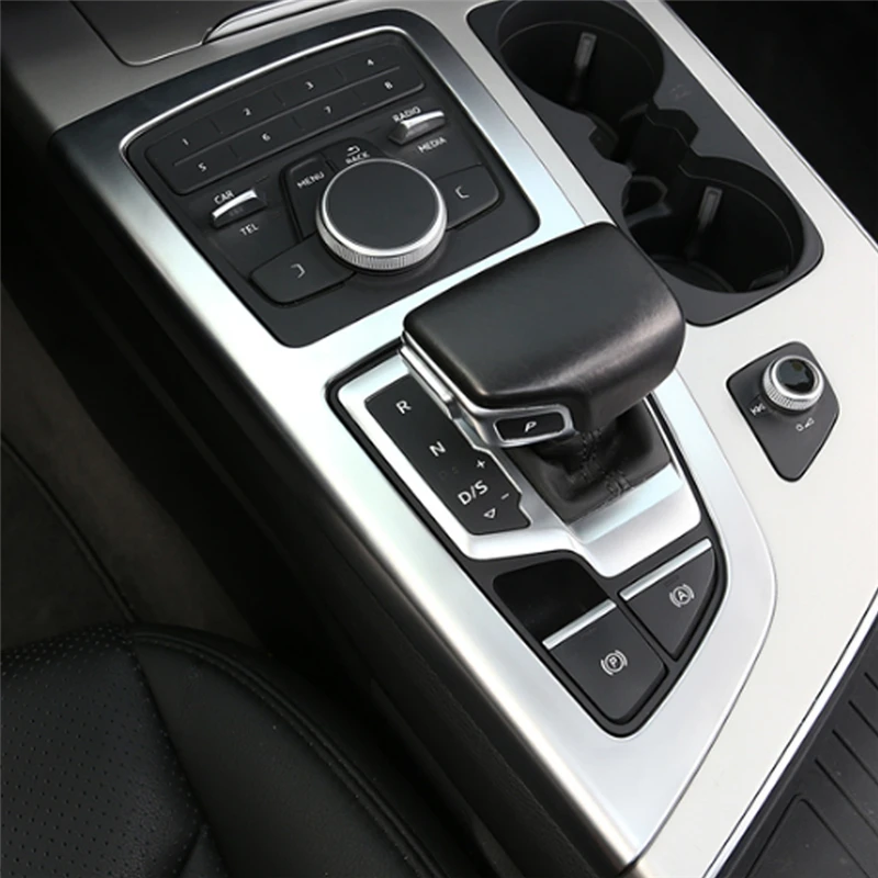 GELINSI для Audi Q7 4M 2016 2017 2018 автомобильный Стайлинг панель переключения передач