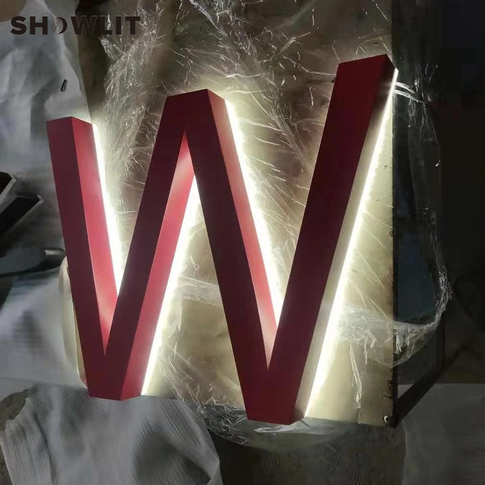 Живопись с подсветкой буквы знаки Водонепроницаемый наружная реклама магазин