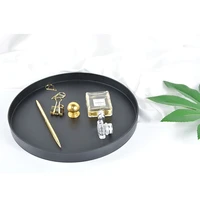decoration for cosmetics household table top organize tool dessert plate necklace dish storage tray jewelry holder