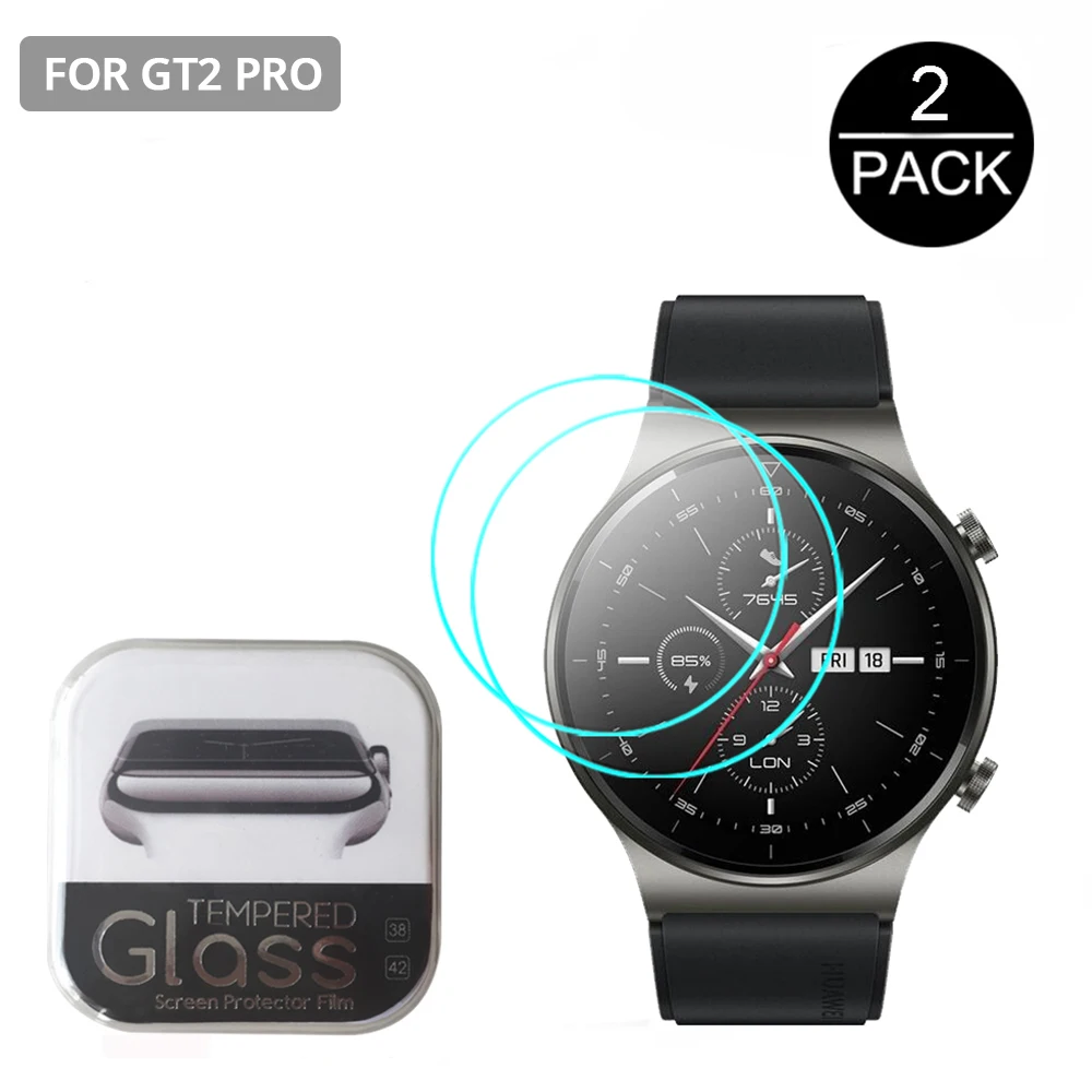 Закаленное стекло для Huawei Watch GT 2 Pro Защитная пленка смарт-часов водонепроницаемое