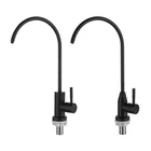 Черный кухонный кран прямой питьевой кран для кухни, фильтр воды, кран для кухни, фильтр питьевой воды с обратным осмосом, кран для раковины