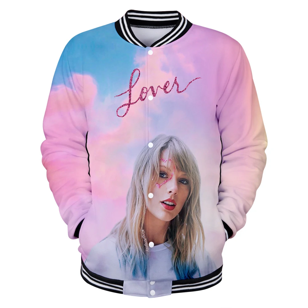 Женская/мужская бейсбольная куртка Супер популярная Taylor 3D принт спортивная