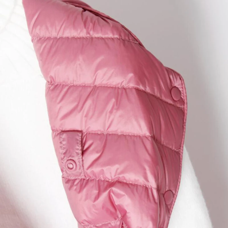 Зимняя Ультралегкая пуховая куртка SEDUTMO женское длинное пальто на утином пуху