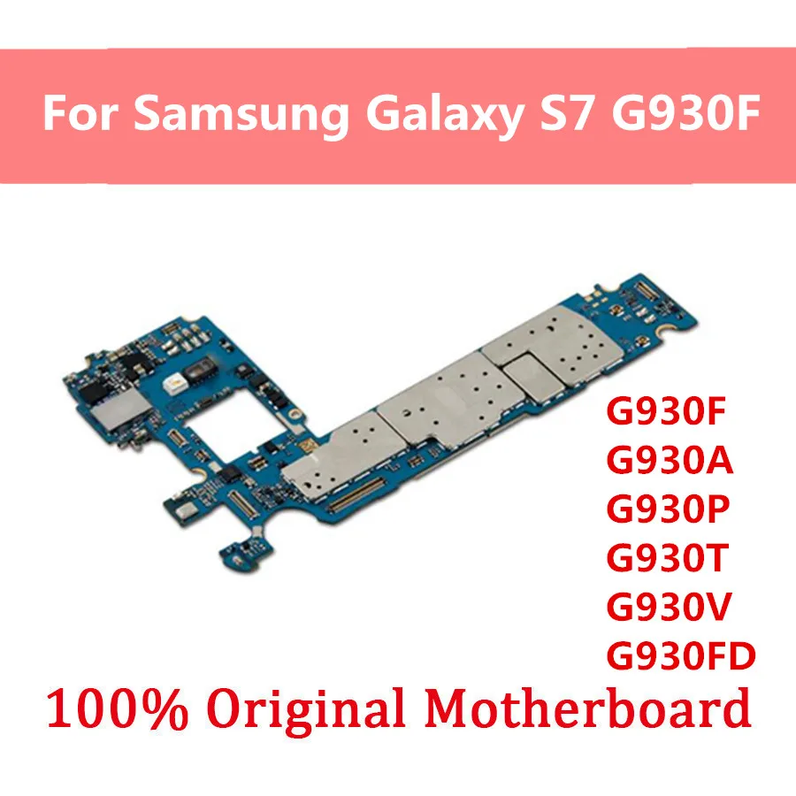 Разблокированная материнская плата для Samsung Galaxy S7 G935F G935A G935V G935T G935P G930F G930A G930P G930T