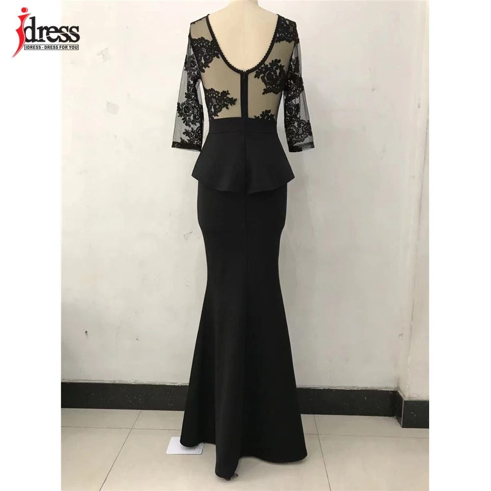 Модные платья iDress женские летние длинные 2021 женское элегантное длинное вечернее