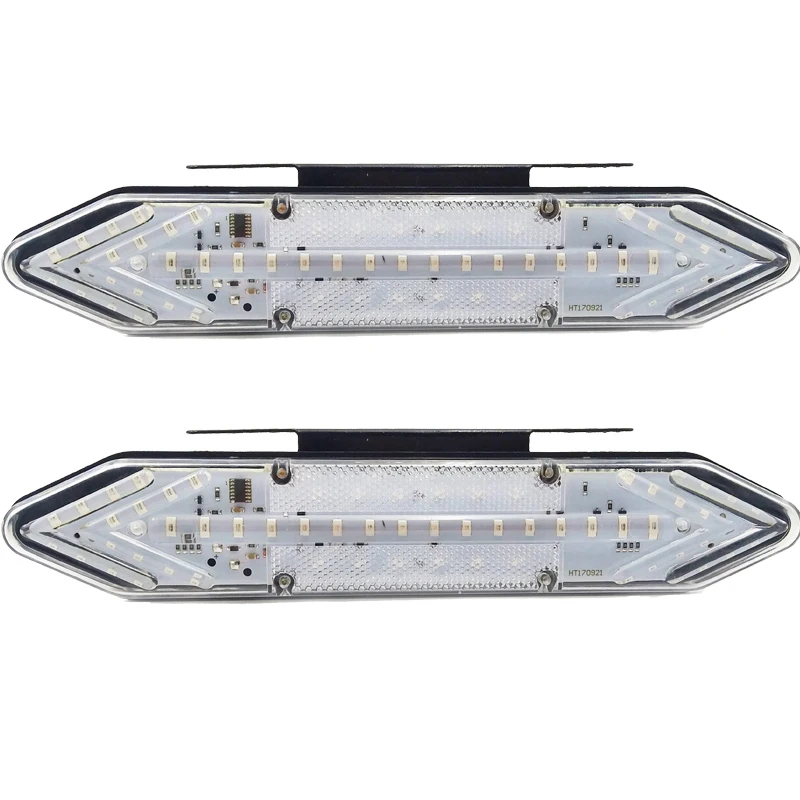 СВЕТОДИОДНЫЙ цветной задний фонарь для грузовика предупреждающий трейлера