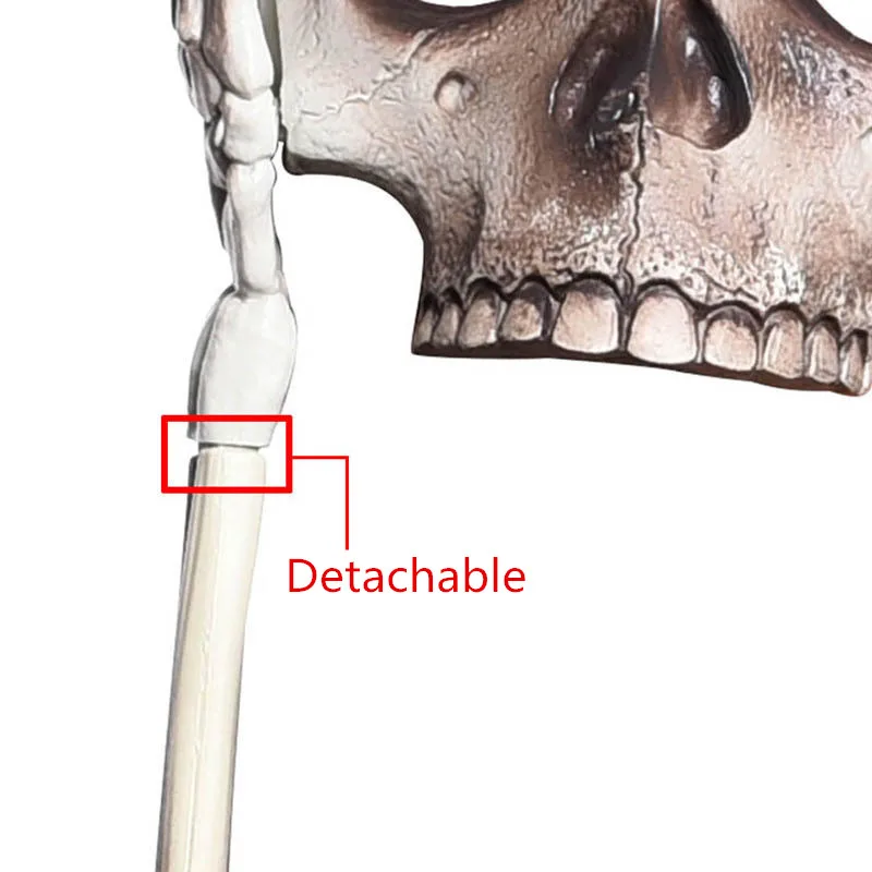 

Halloween Party Horror Skull Photo Props Halloween Party Creative Skeleton Terrorist Funny Props Decoration WS12