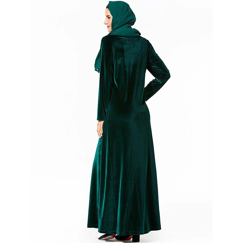 Новое мусульманское платье Дубай Мода Аравийского размера плюс женские Ближний