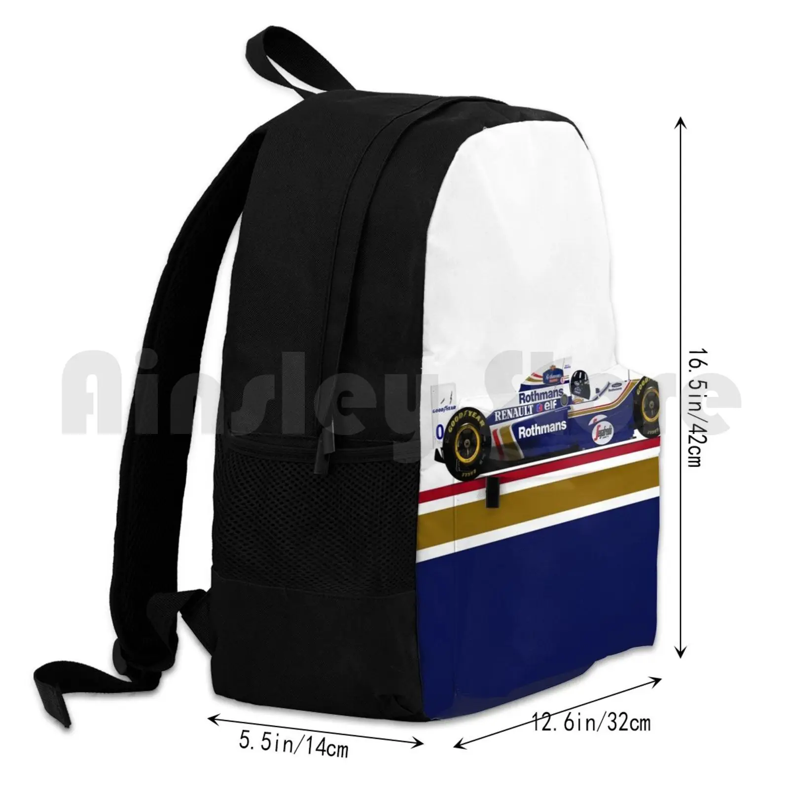 Дэймон Хилл-Уильямс Fw16b Летний сезон уличный походный рюкзак с цветами Ротман