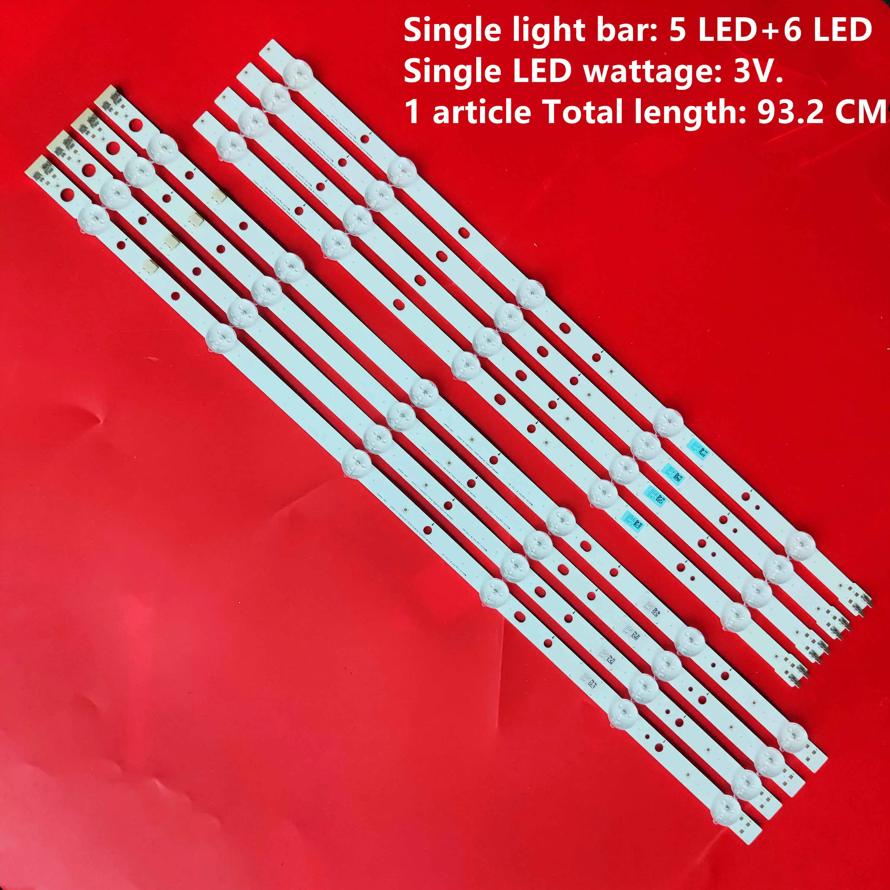 8 шт. светодиодный Подсветка DMGE 480SMA LM41 00090Z 00091E BN96 32769A 32770A HG48AC460KJ Un48h4200AF Un48h4203AG