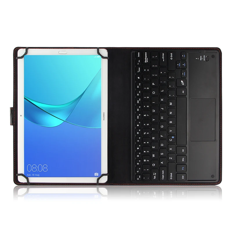 

Чехол для Teclast T10 T20 M20 M30 M40 P20HD 10,1 дюйма Универсальный Магнитный чехол-подставка чехол с беспроводной Bluetooth сенсорной клавиатурой