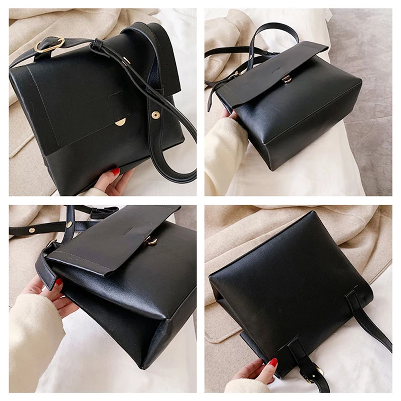 

Luxury Women's Shoulder Bags Pu Leather Female Messenger Bags For Women Handbags 2021 Designer Women Crossbody Bag Ladies Sac