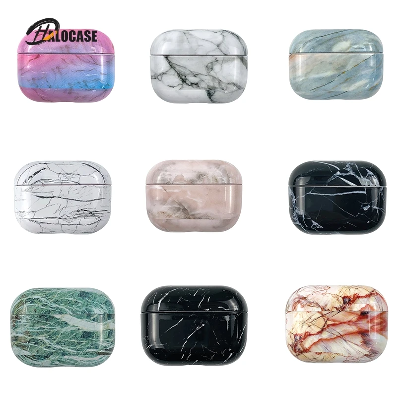 

Earphone Case Pattern Cartoon Cover Pro Case Marble for Apple Airpods for Apple Air Pods Pro 3 Headphone Earpods Charging Box